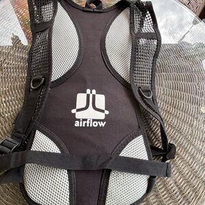Airflow Black and Gray Mesh Backpack